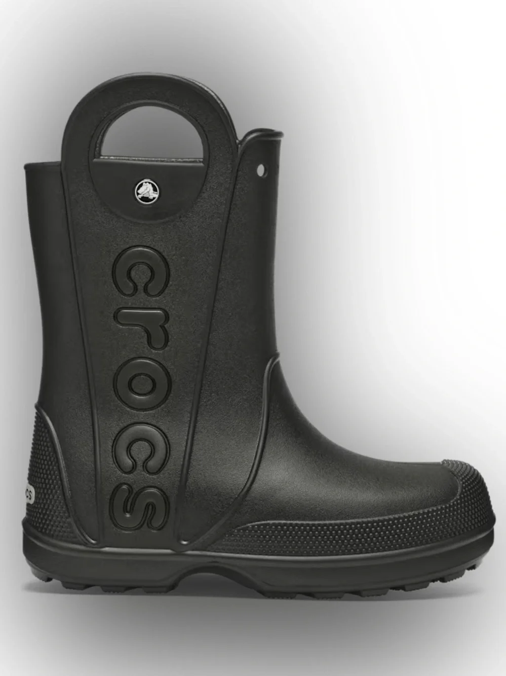 Women’s Black Crocs Handle It Rain Boot Brand New Size W5